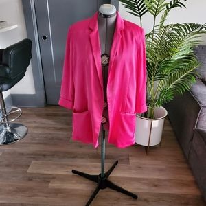 Express Blazer Size XL Magenta